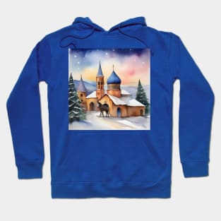 Armenian Christmas - January 6 - Watercolor Hoodie